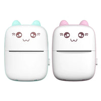 Mini Printer Portable Mini Bluetooth WiFi New Wrong Printer Mobile Phone Photo Title Note Hot Print Pocket Student Error Label Printer - MANDOTOS