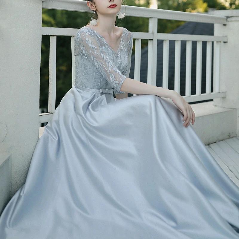 Banquet Party Elegant Evening Dress Women MANDOTOS