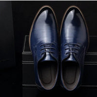 Men's leather shoes men's shoes dress business shoes large size men's shoes casual shoes MANDOTOS