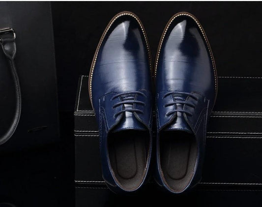 Men's leather shoes men's shoes dress business shoes large size men's shoes casual shoes MANDOTOS