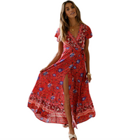 Tropical Bloom Maxi Dress