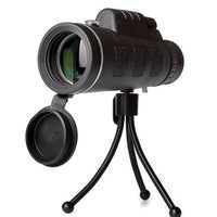 Compatible with Apple, Monocular Telescope Zoom Scope with Compass Phone Clip Tripod - MANDOTOS INTERNATIONAL0