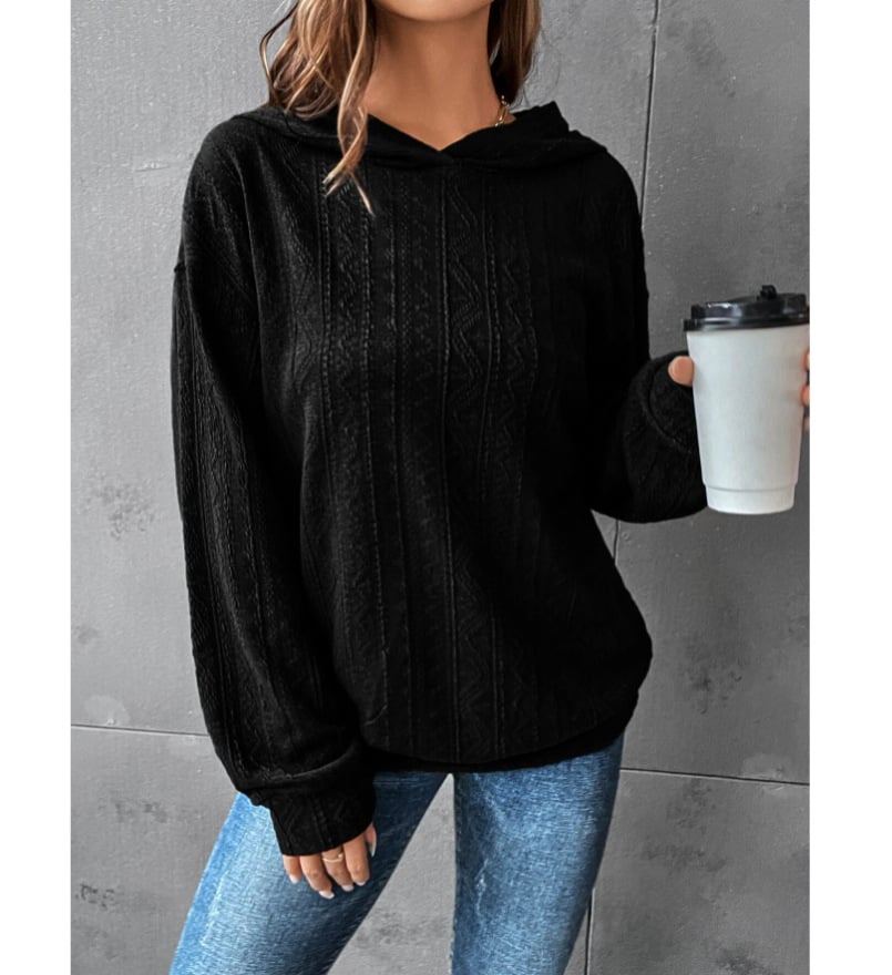 Autumn Casual Solid Hoodie for Women