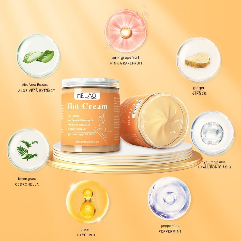 Fat Burner Weight Loss Cream Anti Cellulite Hot Cream Body Massager Gel Slimming Cream Hot Selling Massage Anti-Cellulite - MANDOTOS