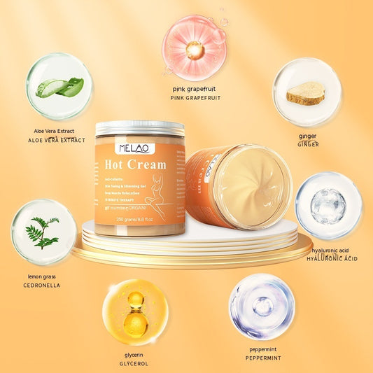 Fat Burner Weight Loss Cream Anti Cellulite Hot Cream Body Massager Gel Slimming Cream Hot Selling Massage Anti-Cellulite - MANDOTOS
