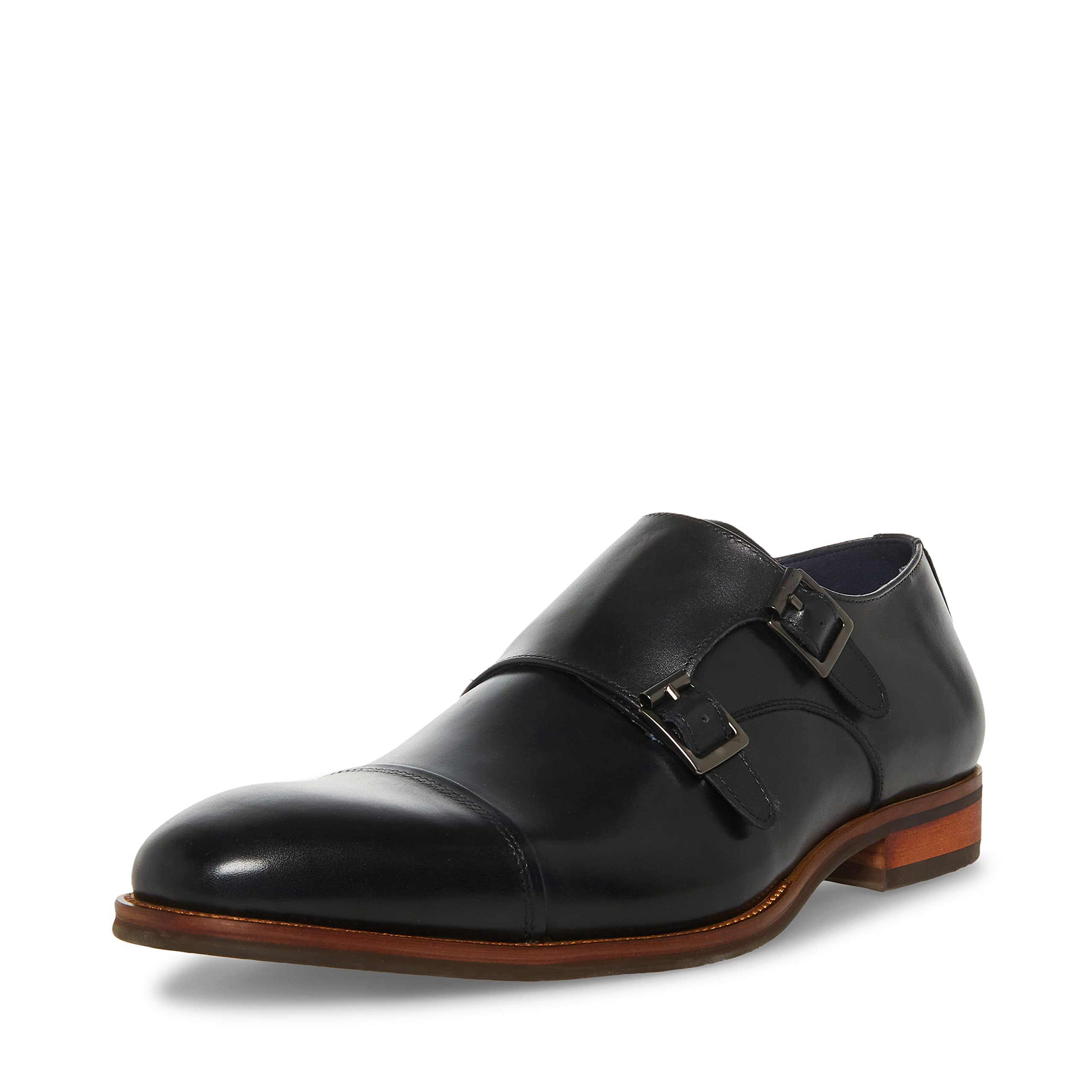 Steve Madden Teon Leather Monk-Strap Loafer