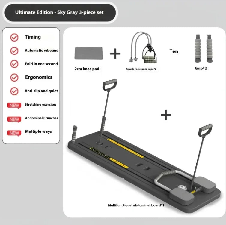 Household Abdominal Wheel Fitness Board - MANDOTOS INTERNATIONAL