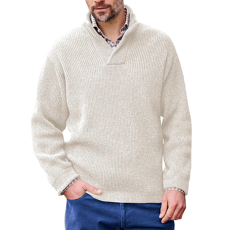 Men's High Neck Classic Sweater