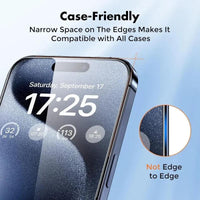 5pcs Tempered Glass For iPhone 15 Pro Max Screen Protector For iphone 14 13 12 11 16 7 8 Plus X XR XS Max Mini Protective Glass - MANDOTOS