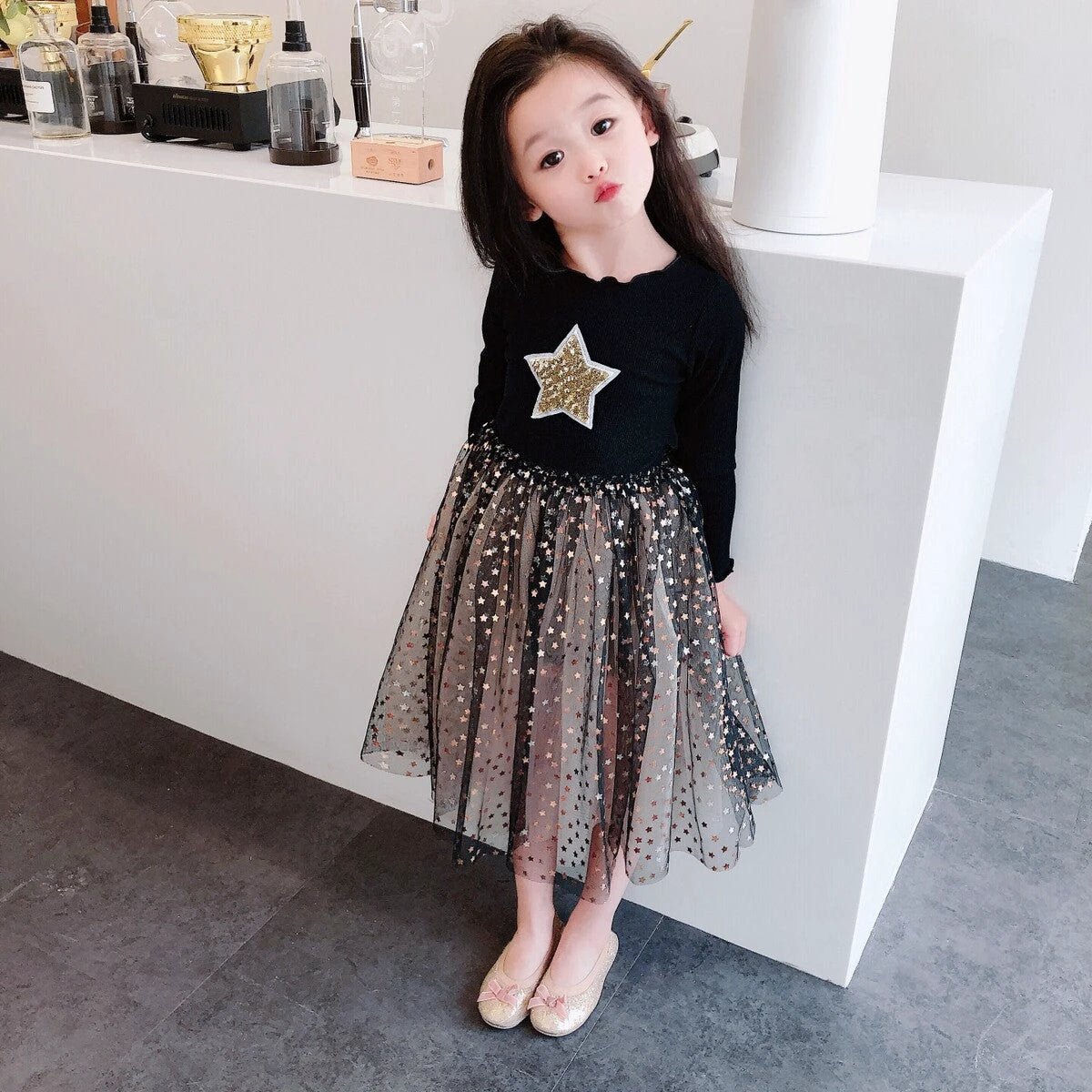 Girls' dresses - MANDOTOS INTERNATIONAL0