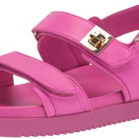 Steve Madden MONA Pink Leather Sandal Size 6 - MANDOTOS INTERNATIONAL