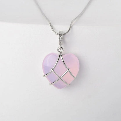 Fashion Moonstone Necklace For Cartoon Princess Love Girl Necklace Novelty Jewelry - MANDOTOS