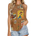 Vintage Cowgirl Collage Western Tank Top