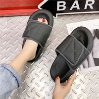 Chic Grey Beach Sandals with Comfort Sole - MANDOTOS INTERNATIONAL