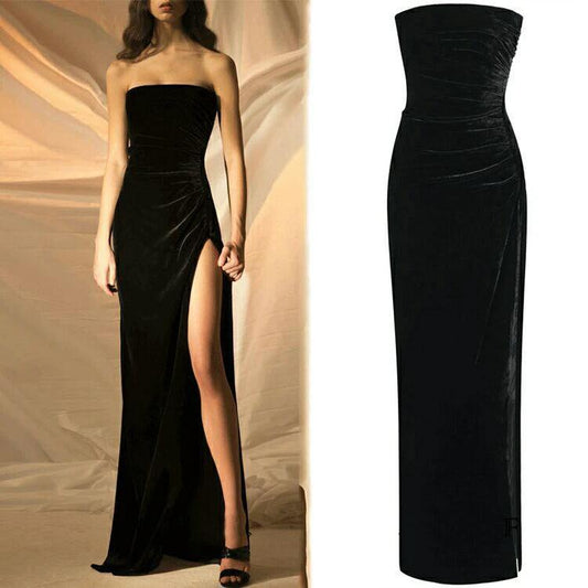 Long Skirt Party Dinner Annual Party Dress MANDOTOS