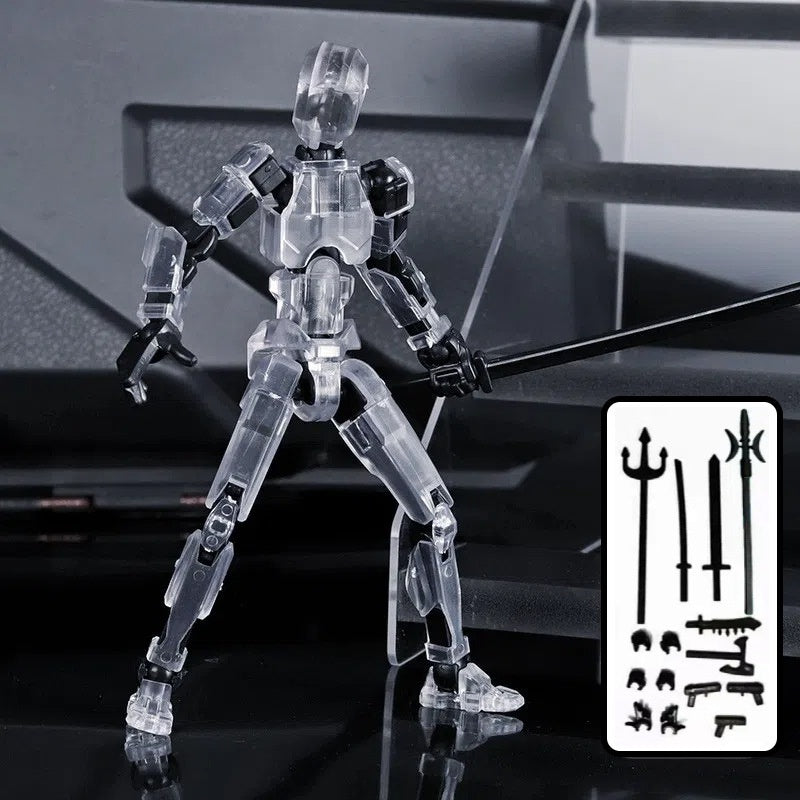 Updated And Hot-sale Multi-Jointed Movable Shapeshift Robot 3D Printed Mannequin Dummy Action Model Doll Toy Kid Gift - MANDOTOS