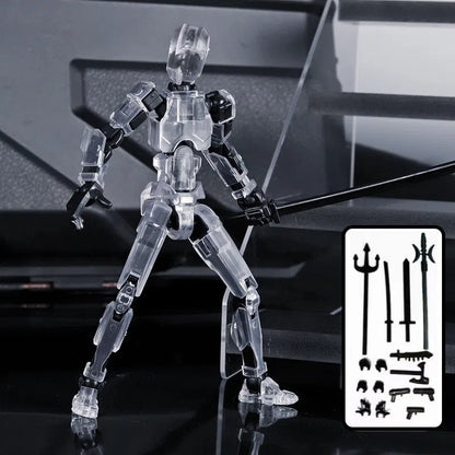 Updated And Hot-sale Multi-Jointed Movable Shapeshift Robot 3D Printed Mannequin Dummy Action Model Doll Toy Kid Gift - MANDOTOS
