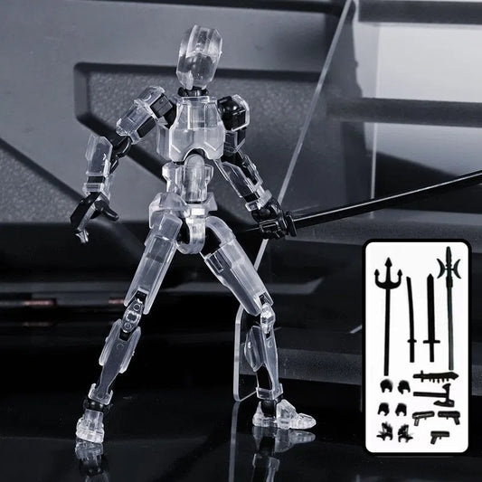 Updated And Hot-sale Multi-Jointed Movable Shapeshift Robot 3D Printed Mannequin Dummy Action Model Doll Toy Kid Gift - MANDOTOS