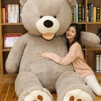 Realistic Plush Bear Toy - Soft, Safe & Charming - MANDOTOS INTERNATIONAL0