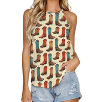 Classic Sleeveless Round-Neck Top - Soft, Comfortable, and Stylish! - Tanks & Camis