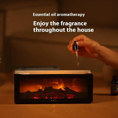 "New Flame Aromatherapy Humidifier Oil Diffuser Machine 3D Flame. - MANDOTOS"