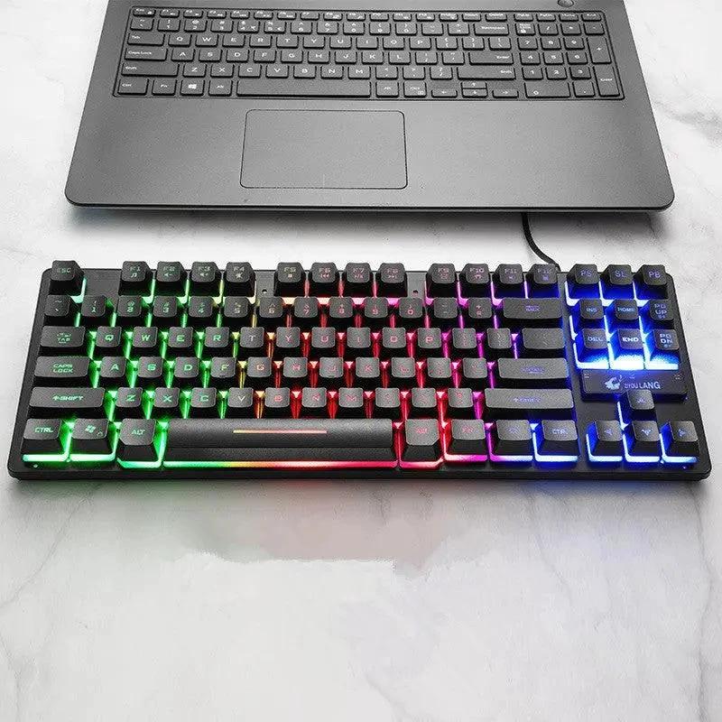 Electronic Games Mechanical Keyboard Notebook Keyboard - MANDOTOS