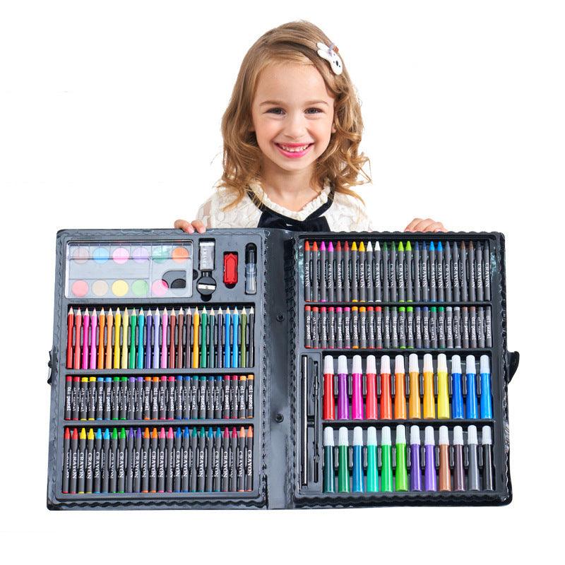 "Painting Set, School Supplies, Brush Set, Oil Pastel Painting Set, Watercolor Pen Set - MANDOTOS"