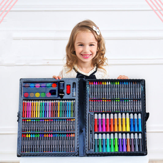 "Painting Set, School Supplies, Brush Set, Oil Pastel Painting Set, Watercolor Pen Set - MANDOTOS"