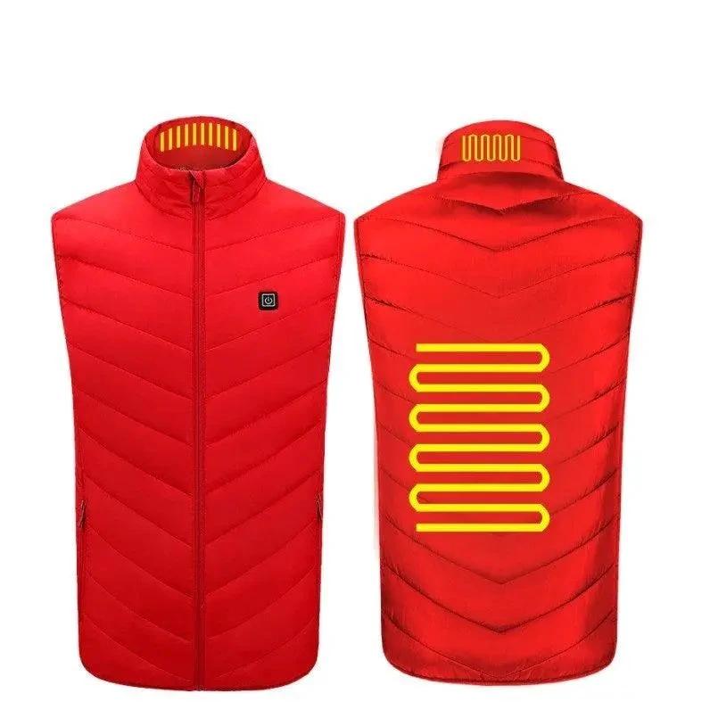 Heated Vest Washable Usb Charging Electric Winter Clothes - MANDOTOS