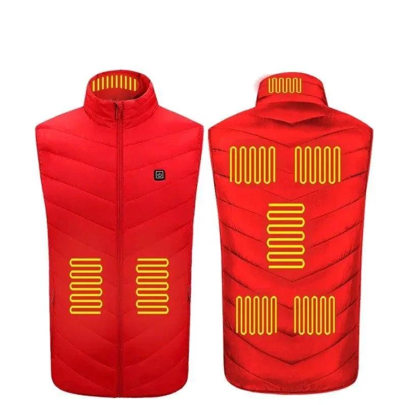 Heated Vest Washable Usb Charging Electric Winter Clothes - MANDOTOS