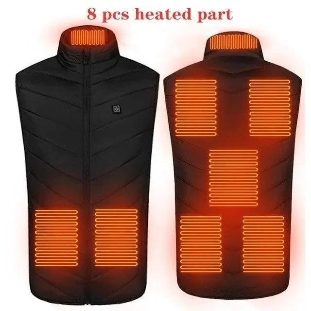 Heated Vest Washable Usb Charging Electric Winter Clothes - MANDOTOS