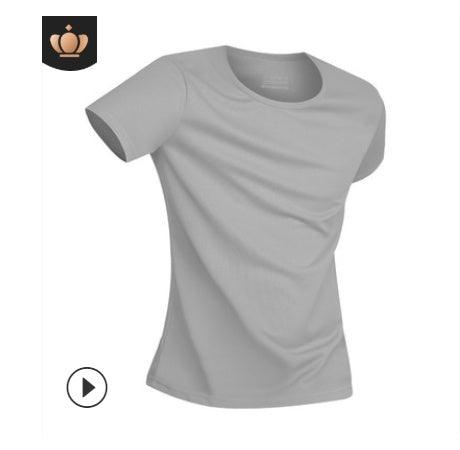 "Quick-drying Waterproof Anti-fouling T-shirt Couple Half Sleeve Bottoming Shirt - MANDOTOS"