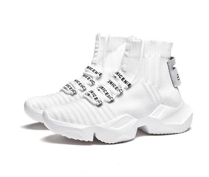 "Socks Shoes Daddy Shoes Sports Shoes Men'S Large Size Trendy Shoes Casual Shoes - MANDOTOS"