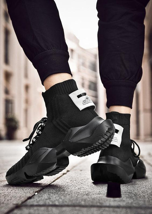 "Socks Shoes Daddy Shoes Sports Shoes Men'S Large Size Trendy Shoes Casual Shoes - MANDOTOS"
