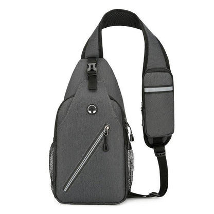"New Multifunctional Men's Shoulder Crossbody Bag Male Hard-Wearing Canvas Shoulder Messenger Bags Chest Bag - MANDOTOS"