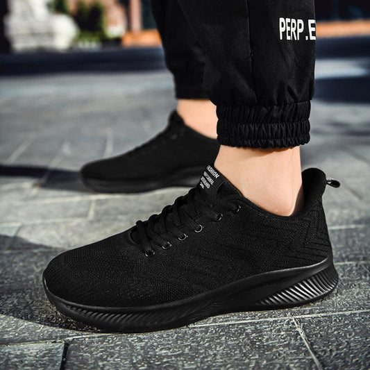 "Sports Flying Woven Cold Sticky Ultralight Casual Running Shoes - MANDOTOS"