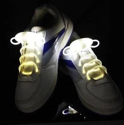 LED Light-Up Shoelaces - Glow in the Dark Shoe Laces - MANDOTOS