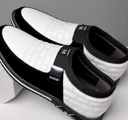 "Leather Shoes Men New Casual Leather Shoes Men - MANDOTOS"