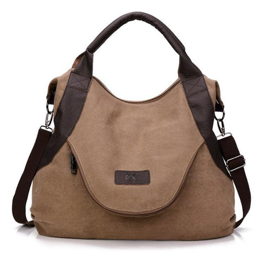 "Handbags Women Minimalist Retro Shoulder Crossbody Vintage Canvas Bag - MANDOTOS"
