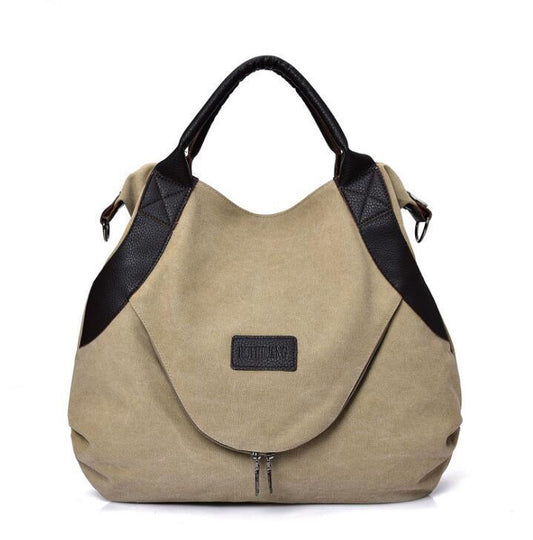 "Handbags Women Minimalist Retro Shoulder Crossbody Vintage Canvas Bag - MANDOTOS"