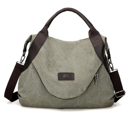 "Handbags Women Minimalist Retro Shoulder Crossbody Vintage Canvas Bag - MANDOTOS"