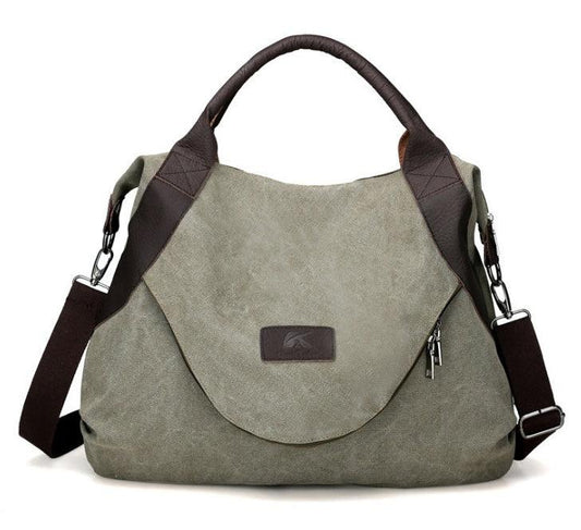 "Handbags Women Minimalist Retro Shoulder Crossbody Vintage Canvas Bag - MANDOTOS"