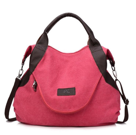 "Handbags Women Minimalist Retro Shoulder Crossbody Vintage Canvas Bag - MANDOTOS"