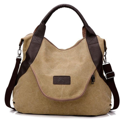 "Handbags Women Minimalist Retro Shoulder Crossbody Vintage Canvas Bag - MANDOTOS"