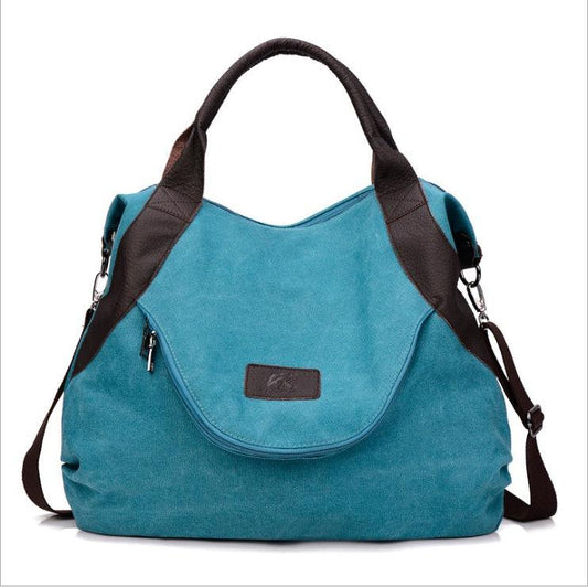 "Handbags Women Minimalist Retro Shoulder Crossbody Vintage Canvas Bag - MANDOTOS"