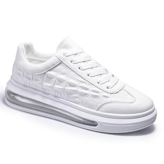 "Trendy Leather Men's Shoes Fashion Casual Sneakers - MANDOTOS"
