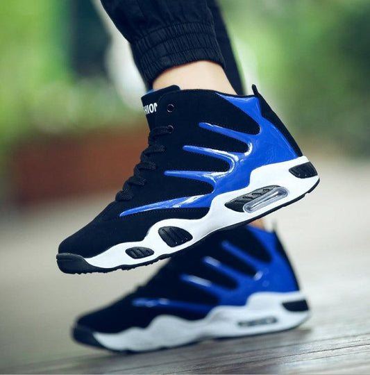 "Men Air Cushion Basketball Shoes Wear-resistant Sneakers For Men Hommel Basketball Boots Sneakers Men - MANDOTOS"