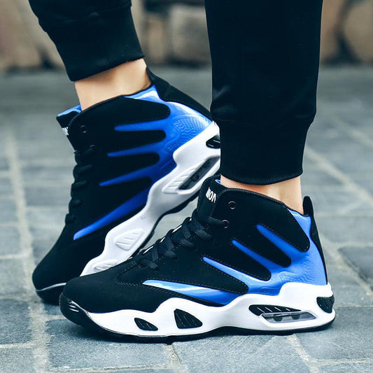 "Men Air Cushion Basketball Shoes Wear-resistant Sneakers For Men Hommel Basketball Boots Sneakers Men - MANDOTOS"