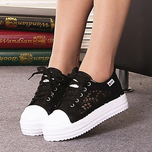 "Canvas Shoes Women Xia Daddy Shoes Women - MANDOTOS"