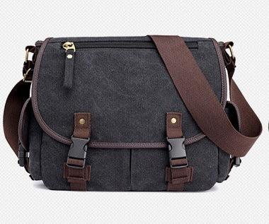 "Men's Canvas Shoulder Bags Casual Men's Bags Messenger Bags Multifunctional Bags - MANDOTOS"